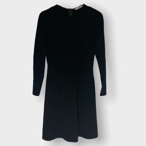 MM Lafleur Ellis Black Long Sleeve Dress Size 6